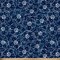 Midnight Flowers Anti-Pill Premium Fleece Fabric | By The Yard